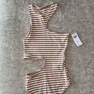 Abercrombie Soft A&F Rib Bodysuit